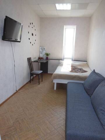 Стандартный двухместный номер с 1 кроватью в  Хостел Эдельвейс